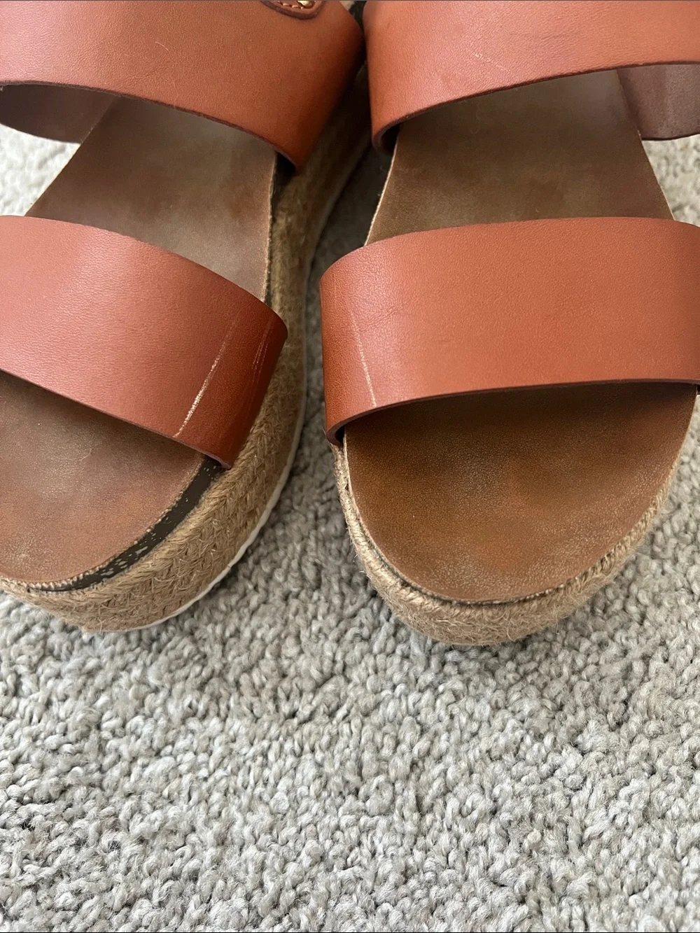 Women’s Brown Platform Espadrille Sandals